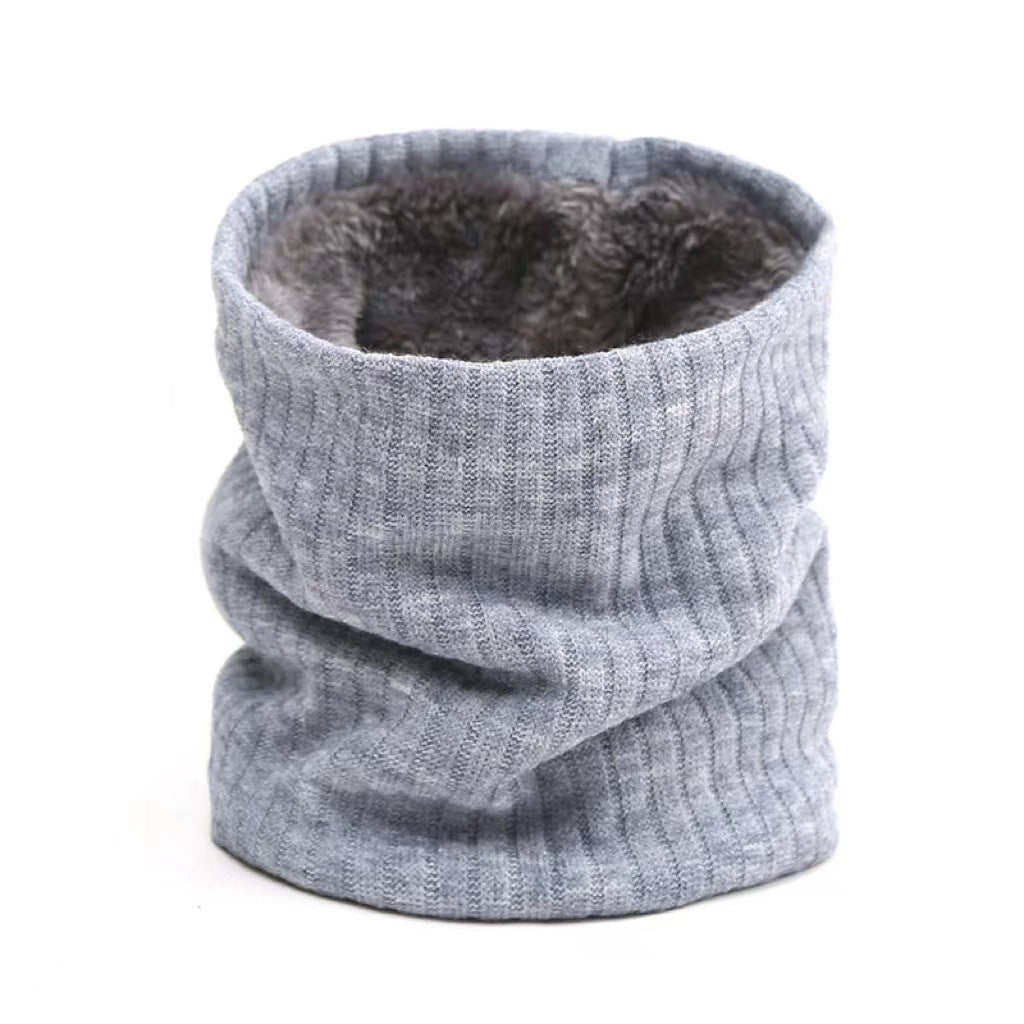 Neck Cover For Men And Women Lovers Monochrome Plush Warm Knitting