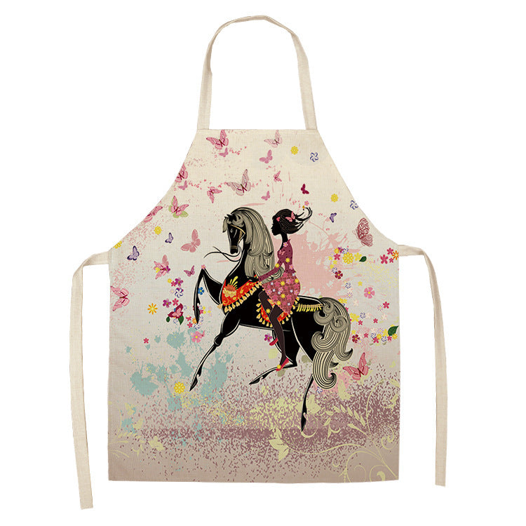 Japanese Korean Version Of Waterproof And Oil-proof Home Cooking Waist