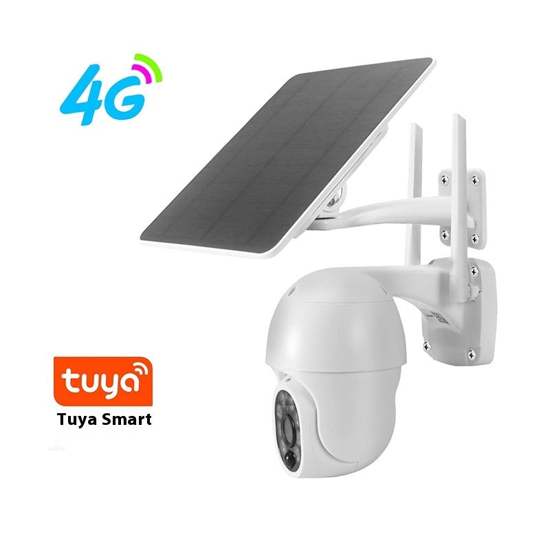 Graffiti Solar Surveillance Camera Outdoor Waterproof 4G Camera