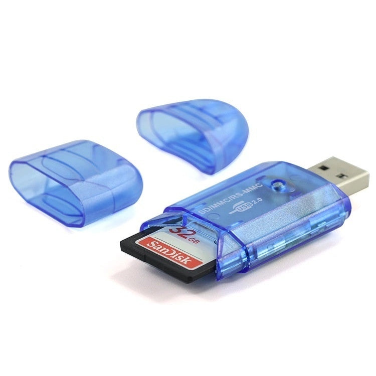 Creative LED Transparent USB Card Reader