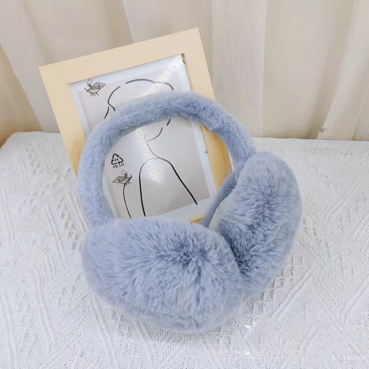 Earmuffs Warm Winter Female Simple Student Ear Warmers Ear Protection Plush Earmuff Anti-freezing Folding Earmuffs
