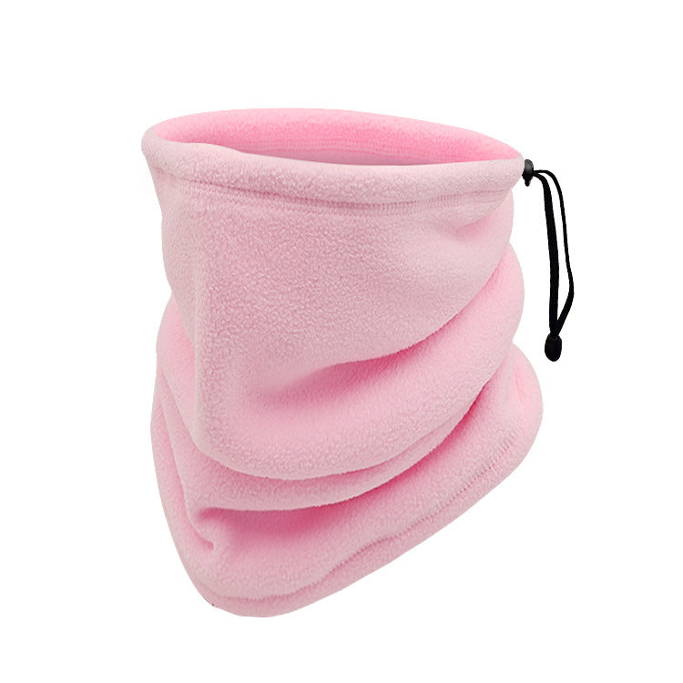 Bicycle Outdoor Cycling Warm Drawstring Rocking Fleece Neck Cover