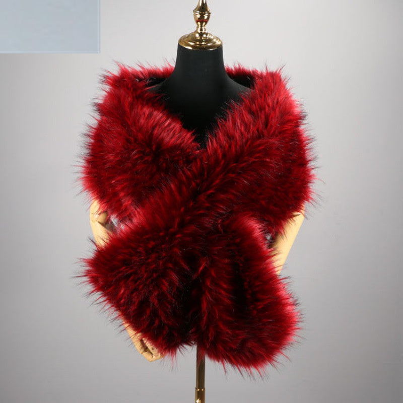 Autumn And Winter Scarf Thickened Warm Waistband