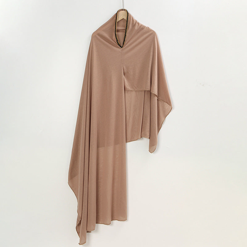 Women's Jersey Toe Cap Scarf Polyester Windproof