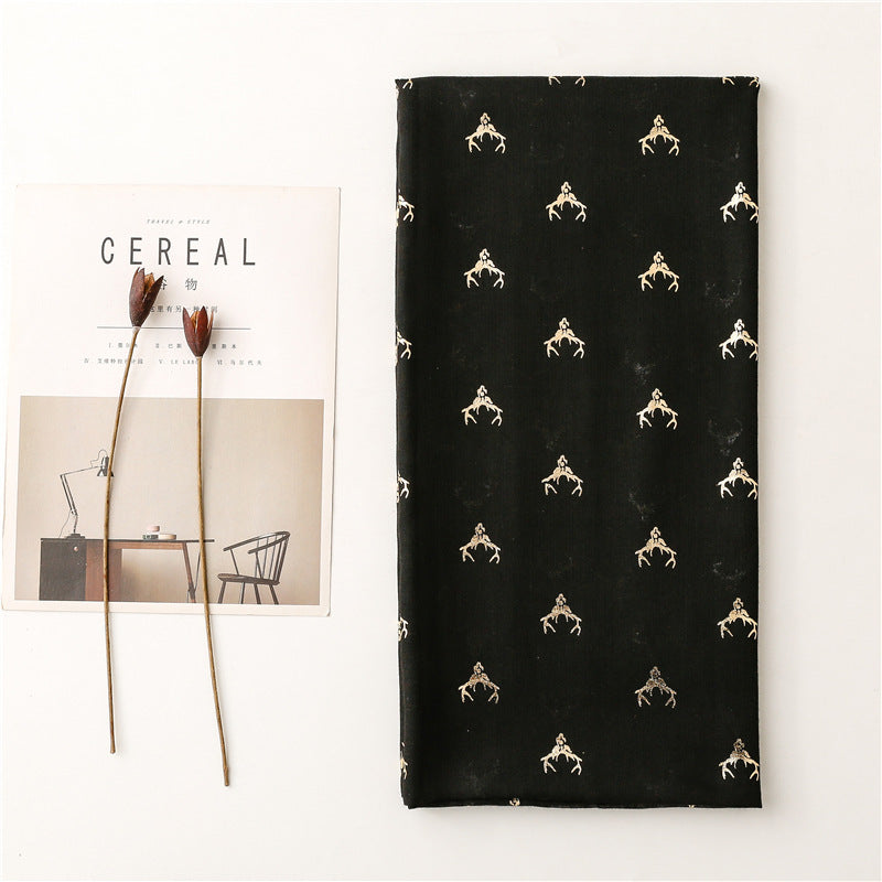 Fresh Warm Warm Wind Voile Cotton And Linen Feel Scarf