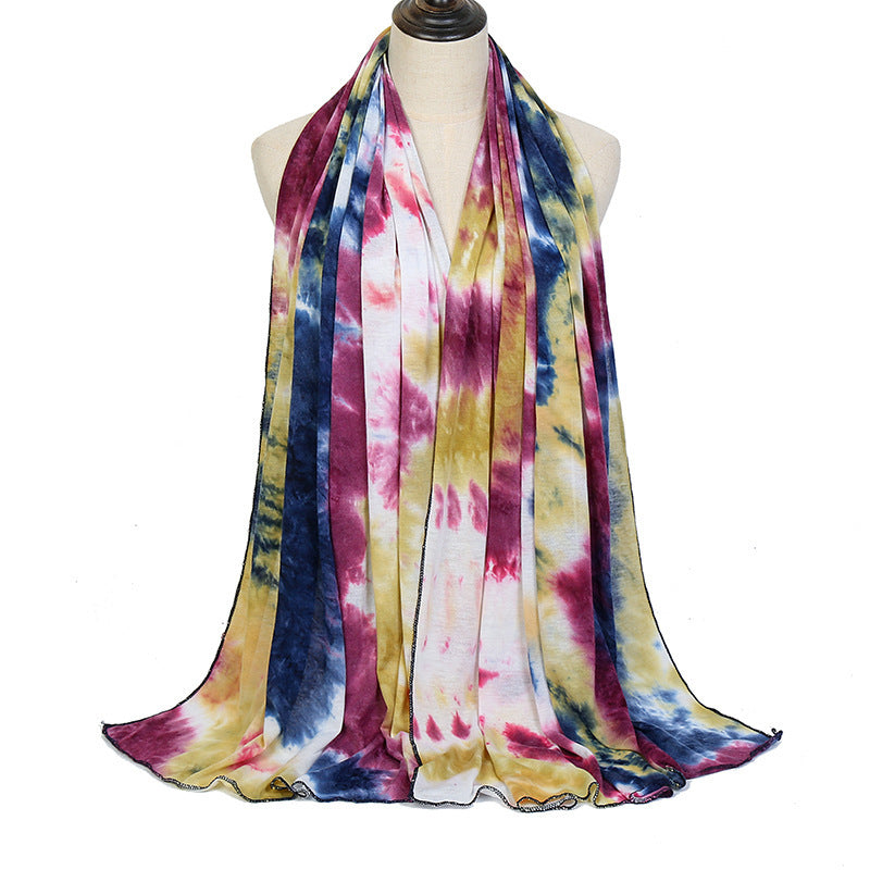 Women's Tie-Dyed Modal Sweat Scarf