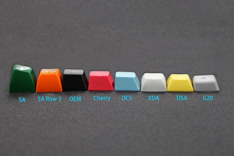 Rainbow Blue Enchantress Big Carbon 109-Key Mechanical KKeyboard Keycap