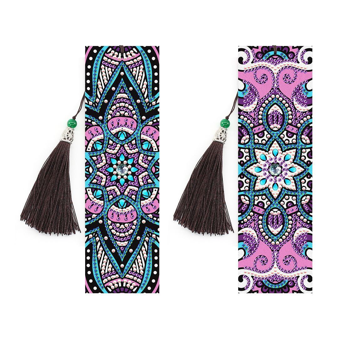 New 5d Bookmark Diamond Painting Diy Bookmark With Pendant