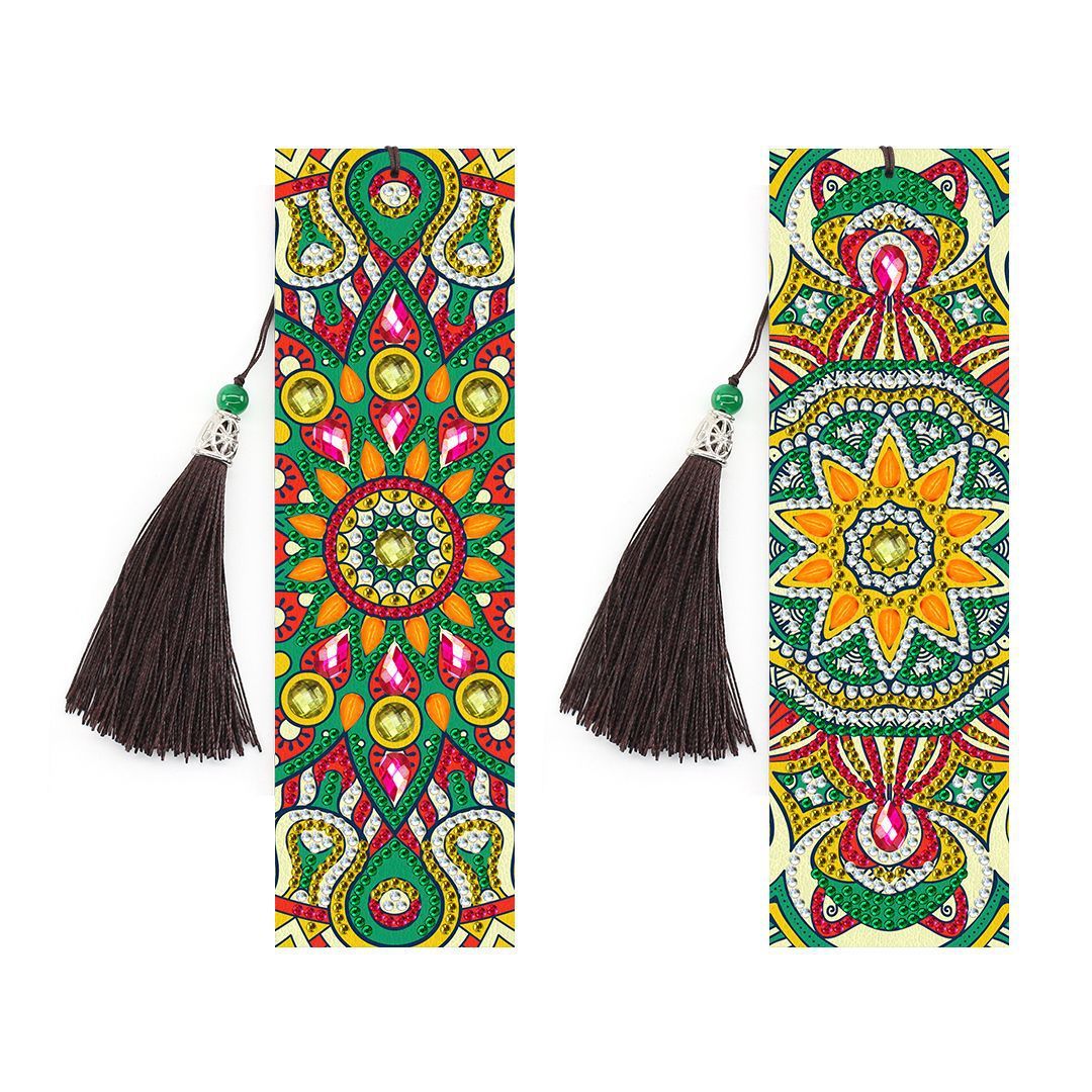 New 5d Bookmark Diamond Painting Diy Bookmark With Pendant