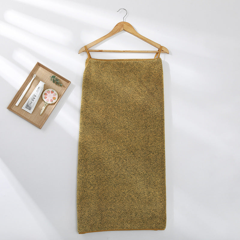 You Can Wear Bath Towels to Absorb Water and Thicken Changeable Bath Towels