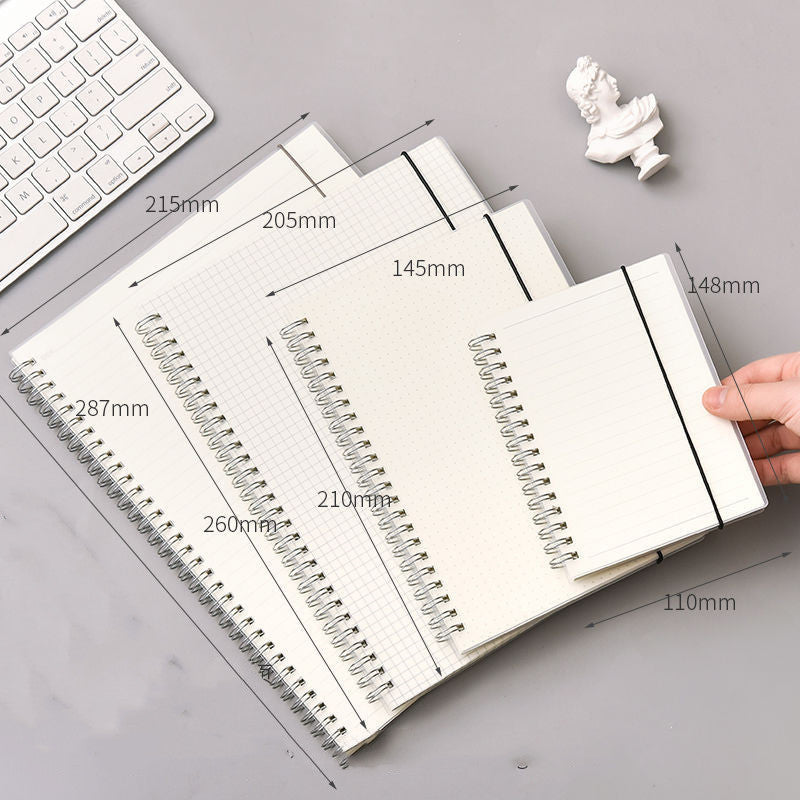 B5 Coil Grid Book Super Thick And Simple High School And College Student Classroom Notebooks Postgraduate Entrance Examination Grid Wrong Question Grid Book