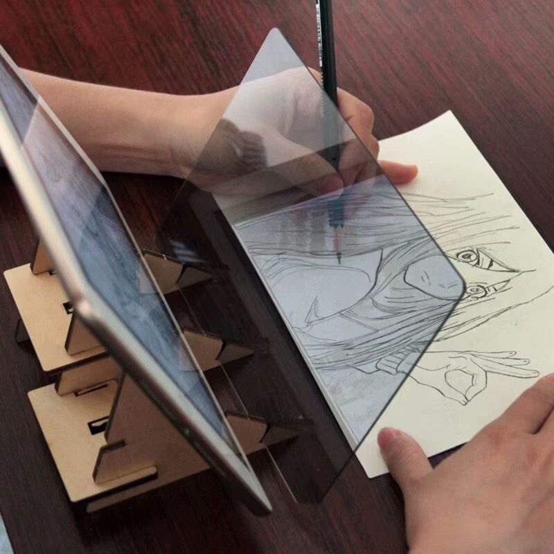 Vibrato Painting Artifact Projection Zero-Based Beginner Copying Station Hand-Painted Comic Art Hobby Painting Copying Station