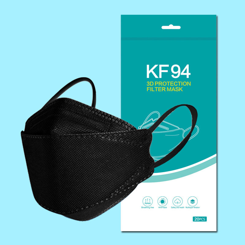 Masks Korean Fish-shaped Willow-leaf Type Kn94 Meltblown Individual Packaging