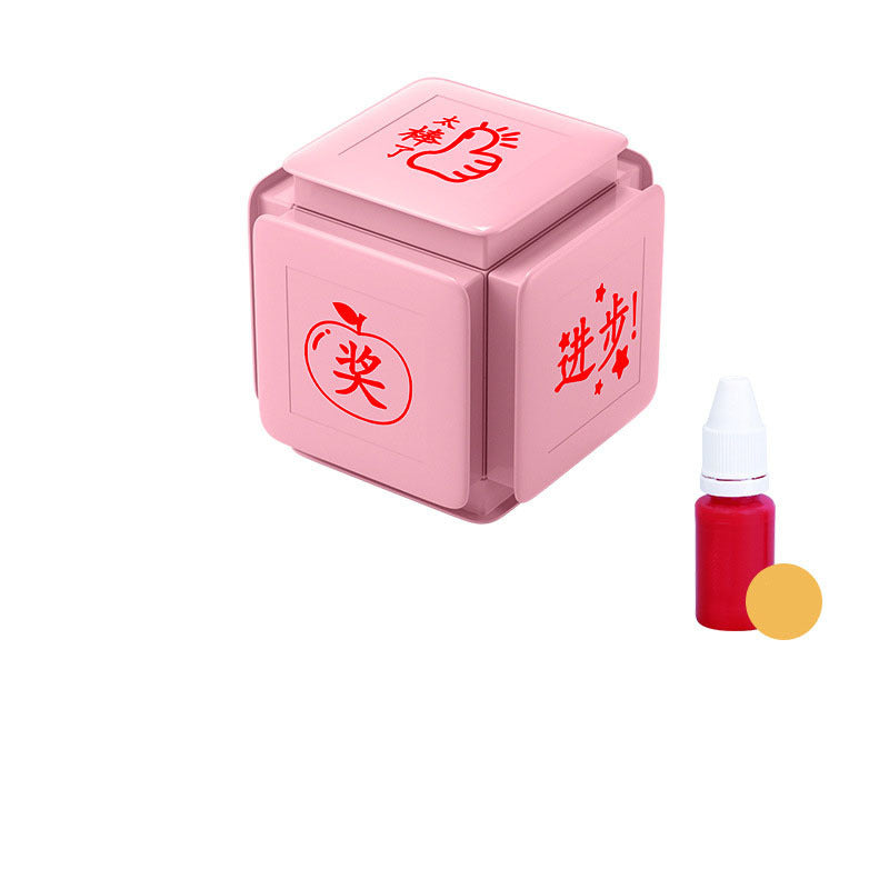 Creative Pinyin English Tianzi Grid Seal