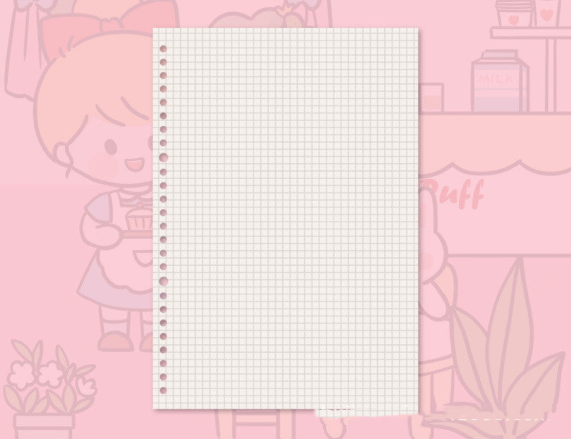 Detachable But Students Use Big Notebook Coil Book To Replace Core Book