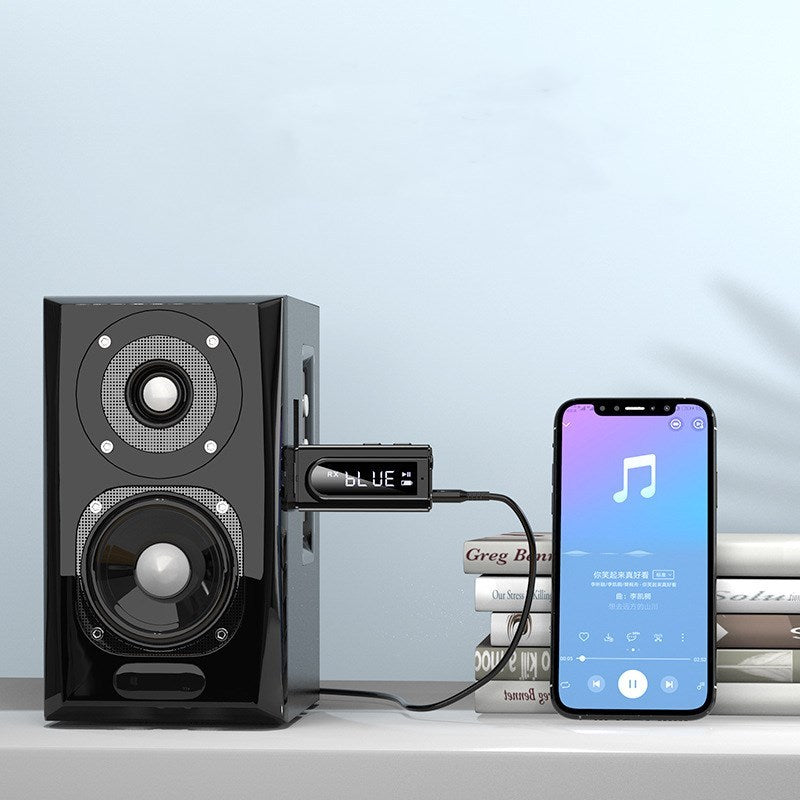 USB car FM bluetooth receiver for MP3 playback