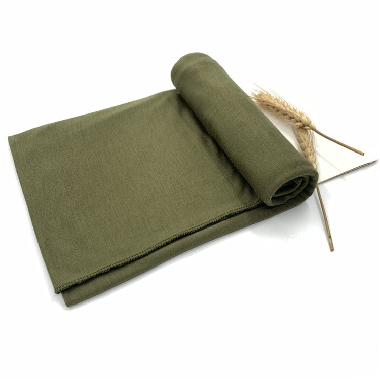 Women's Fashion Solid Color Modal Cotton Scarf