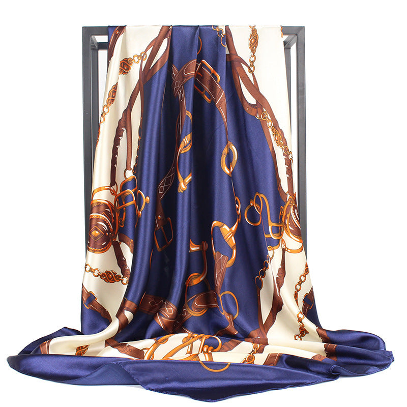 Women's Fashion Rayon Printed Big Headscarf