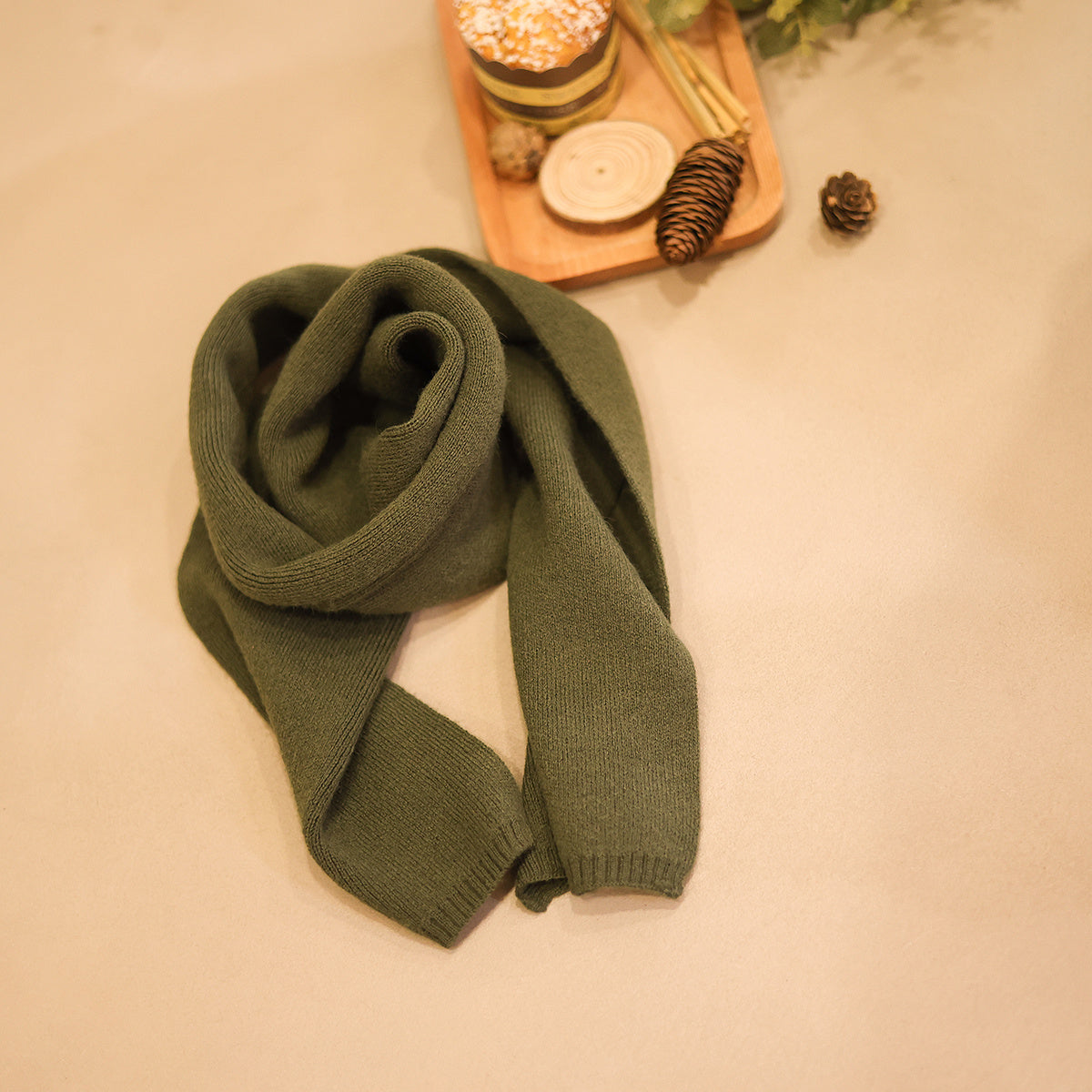 Winter Children's Fashion Ins Knitted Scarf