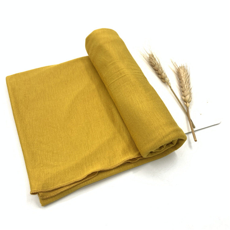 Women's Fashion Solid Color Modal Cotton Scarf