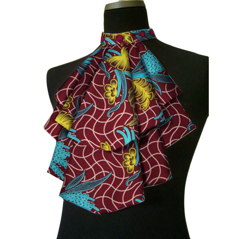 African ethnic style bow tie