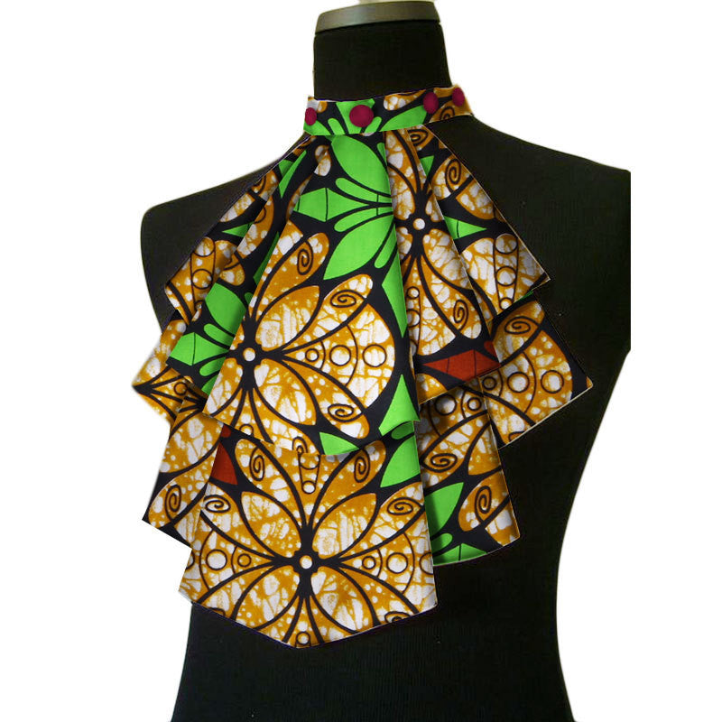 African ethnic style bow tie
