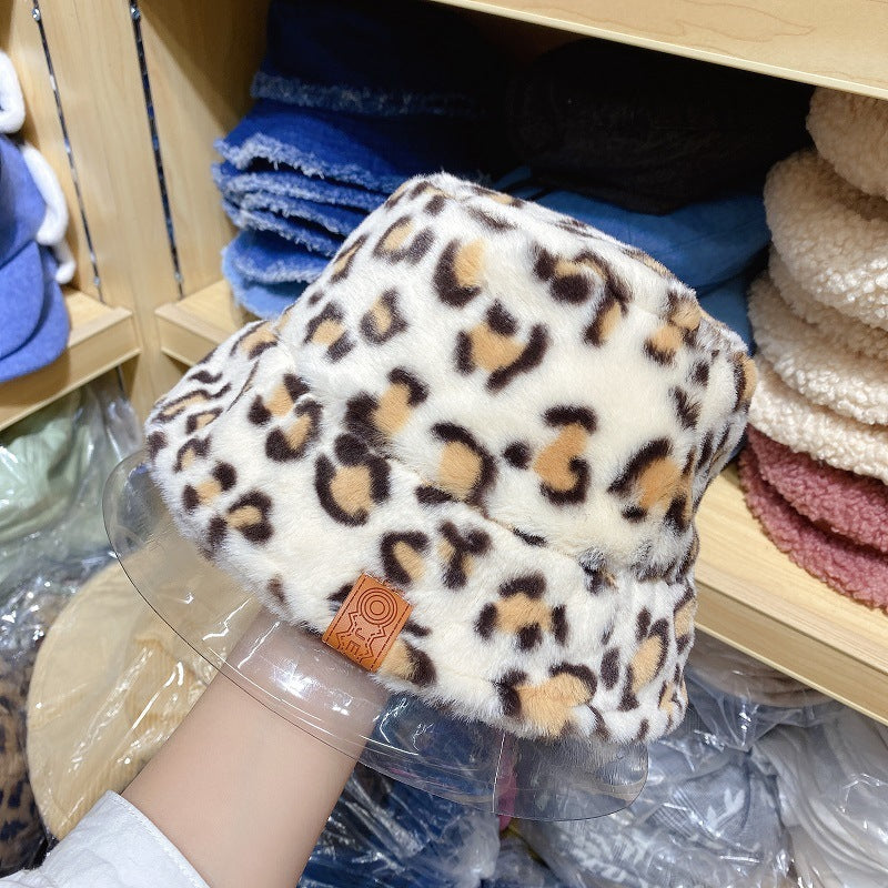 Fisherman hat women autumn and winter plus velvet thickening