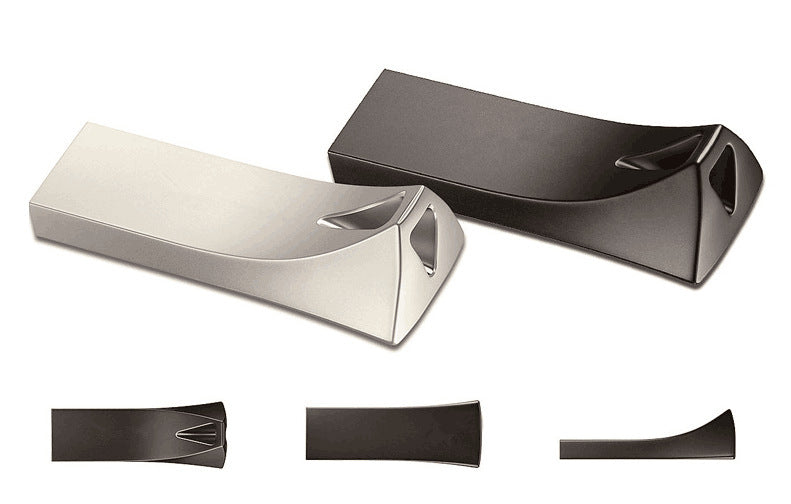 USB Drive Wholesale Small Triangle Metal USB Drive Gift USB Drive