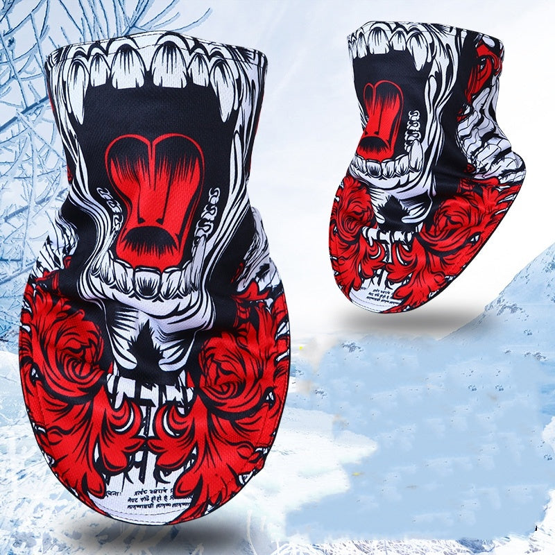 Ski Mask Men's And Women's Cycling Windproof Dust Insulating Face Towel