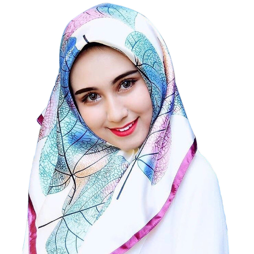 Big Square Scarf Fashion Simulation Silk Scarf