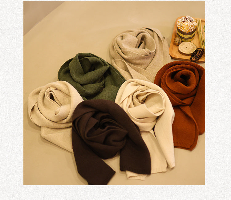 Winter Children's Fashion Ins Knitted Scarf