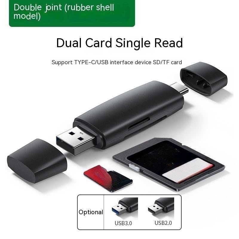 Multi-function In One Large Sd Memory Card Conversion Tf Type-c Computer Card Reader
