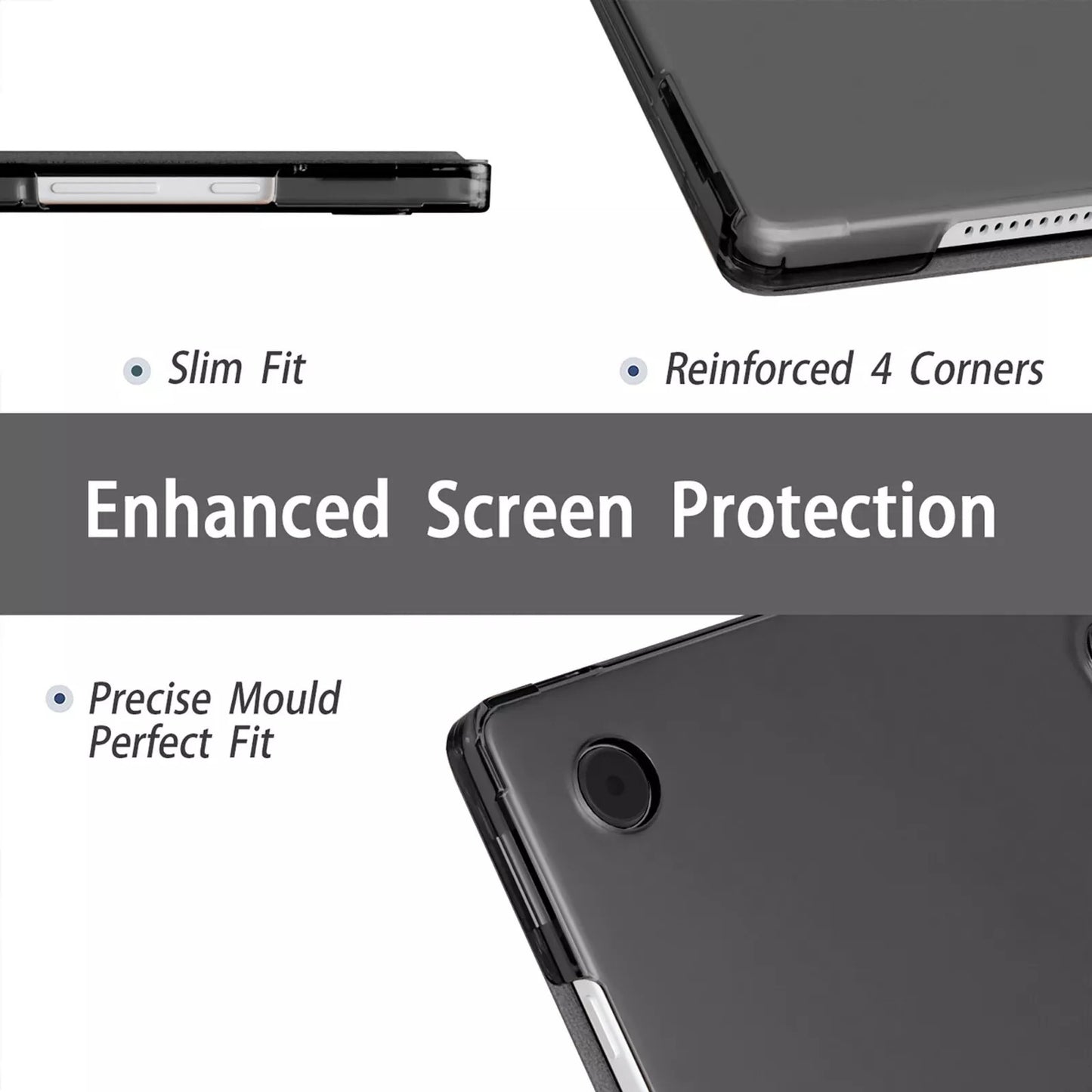 11in For Galaxy Tab A9 PLUS 2023 Leather Smart Cover Flip Tablet Case
