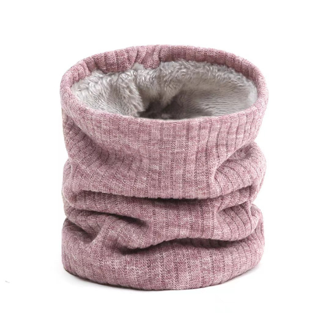 Neck Cover For Men And Women Lovers Monochrome Plush Warm Knitting