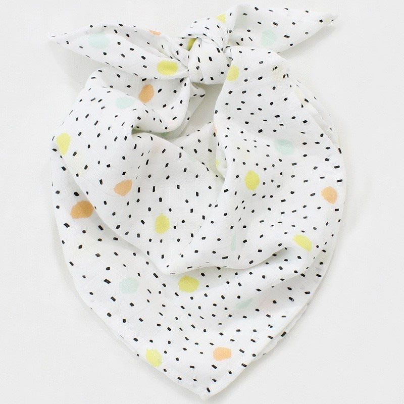 Double Layer Bamboo Cotton Gauze Small Square Towel