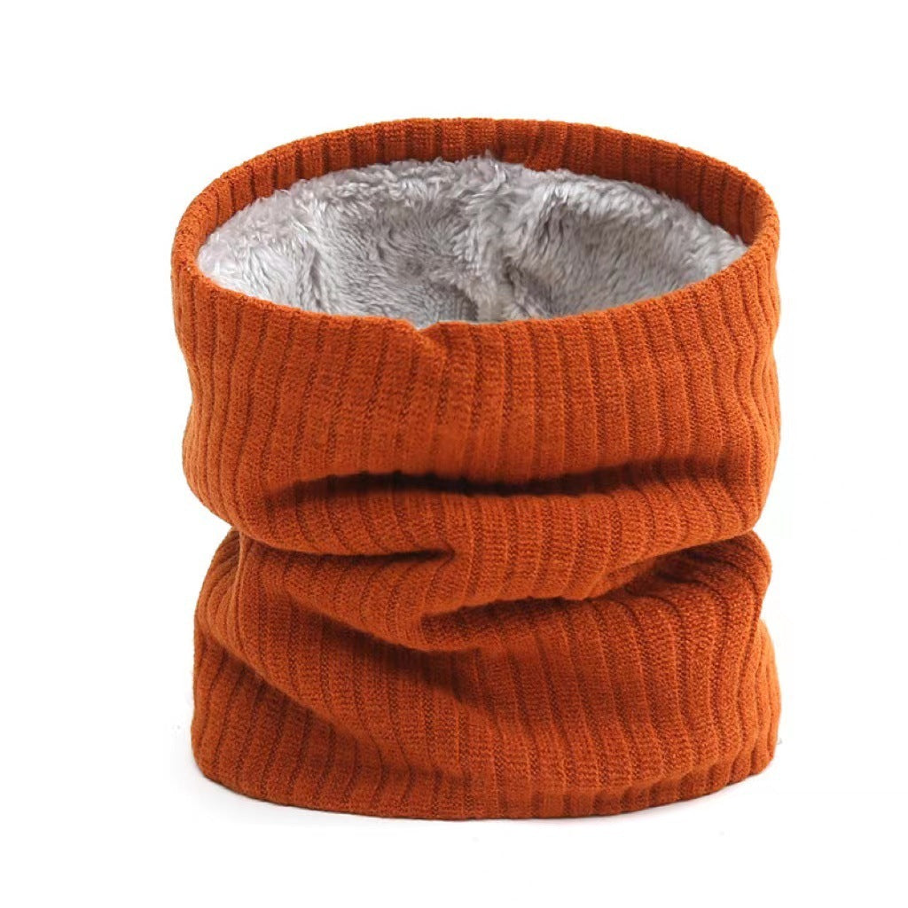 Neck Cover For Men And Women Lovers Monochrome Plush Warm Knitting