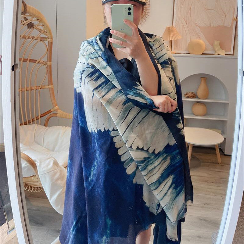 Women's Fashion Casual Cashmere Print Scarf