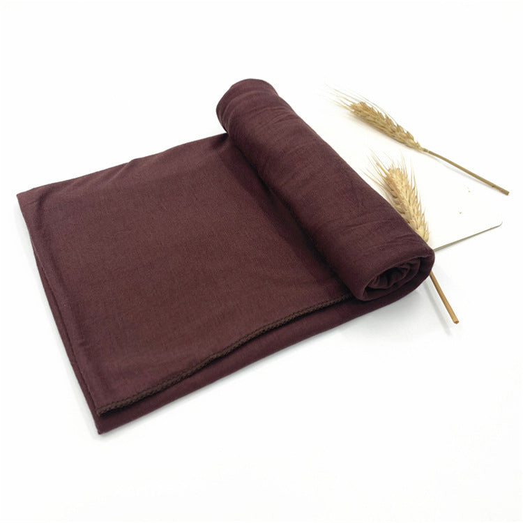 Women's Fashion Solid Color Modal Cotton Scarf