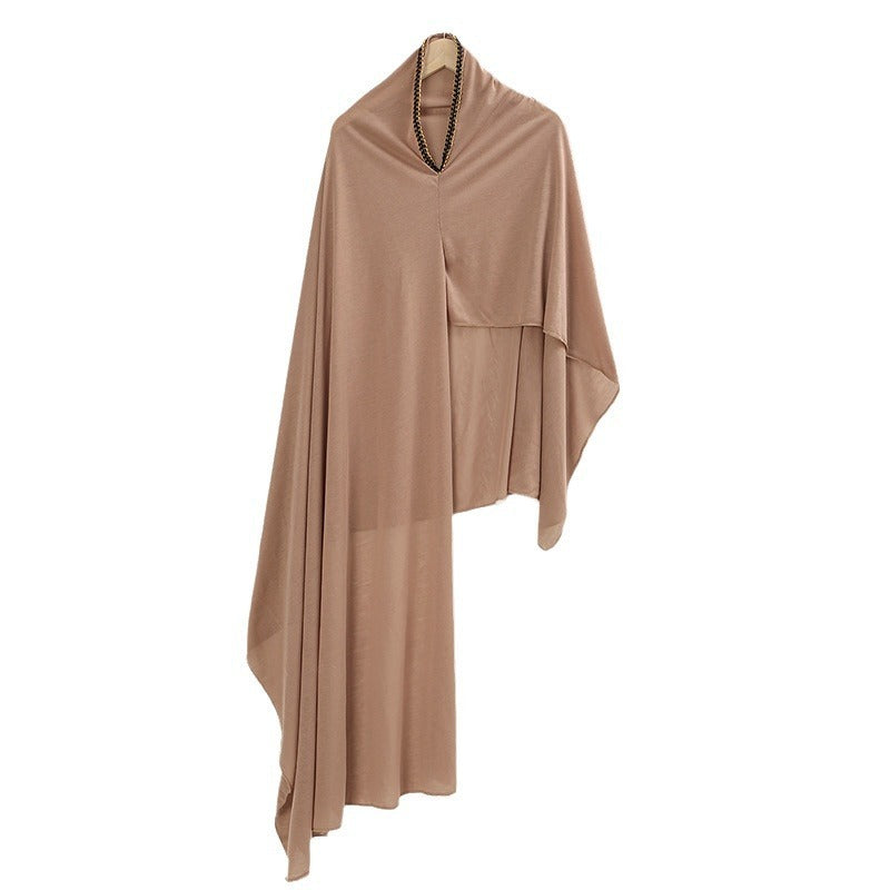 Women's Jersey Toe Cap Scarf Polyester Windproof