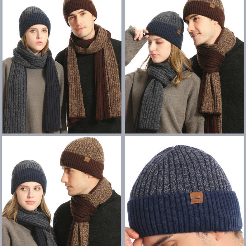 Three Piece Hat Scarf And Gloves
