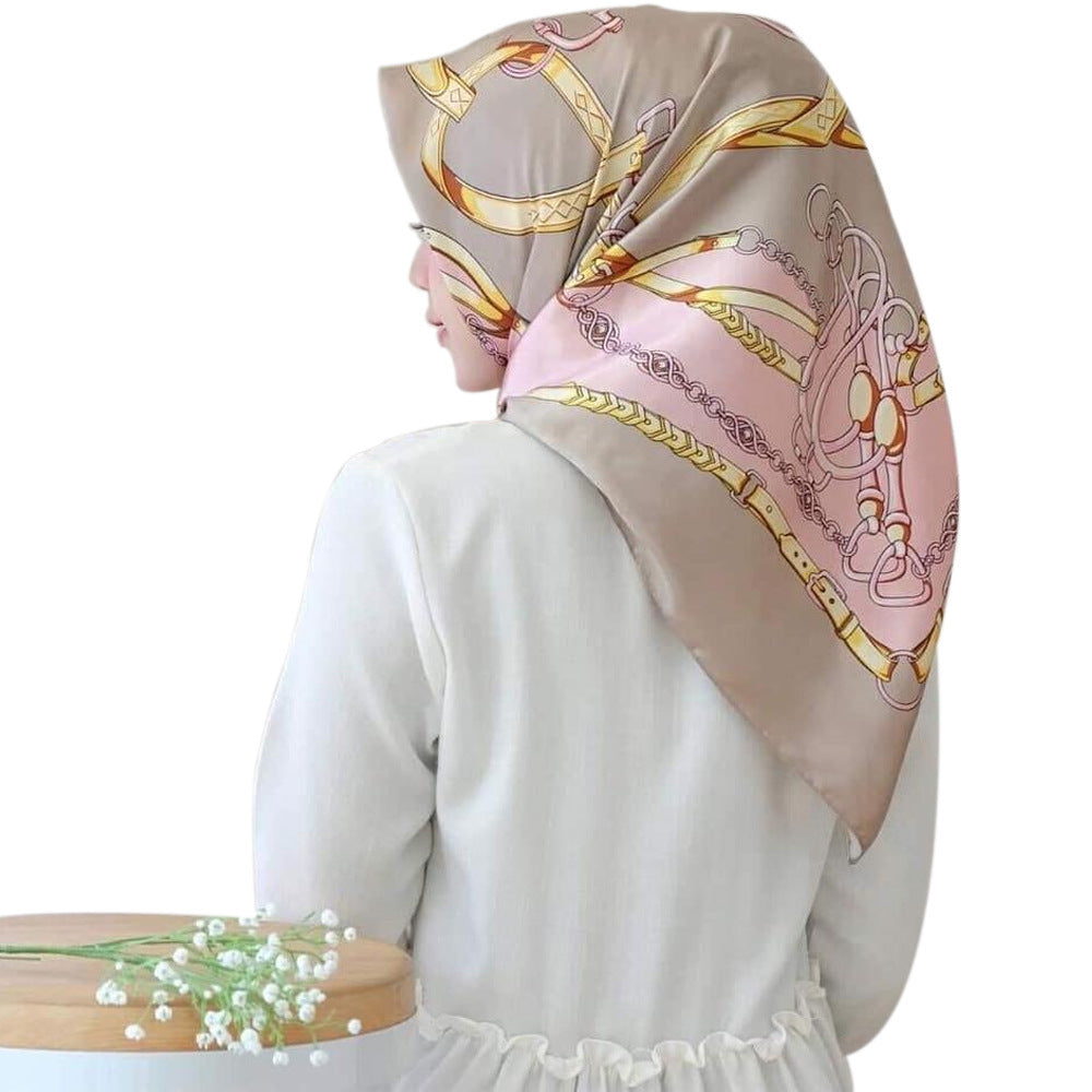 Women's Fashion Rayon Printed Big Headscarf