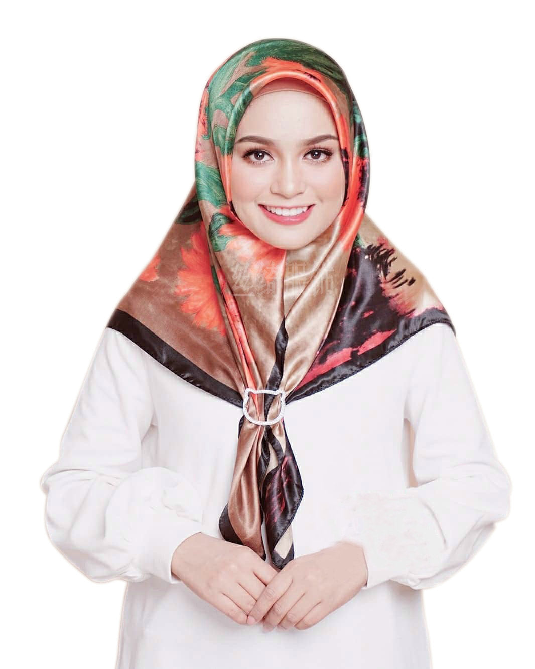 Big Square Scarf Fashion Simulation Silk Scarf