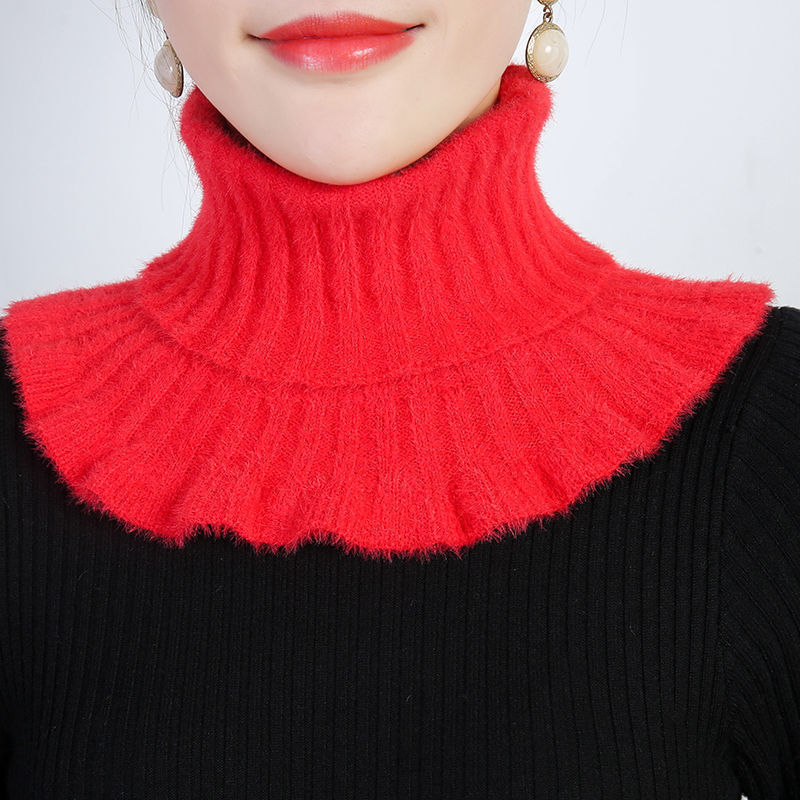 Neck-neck Female Pullover Keeps Warm In Autumn And Winter