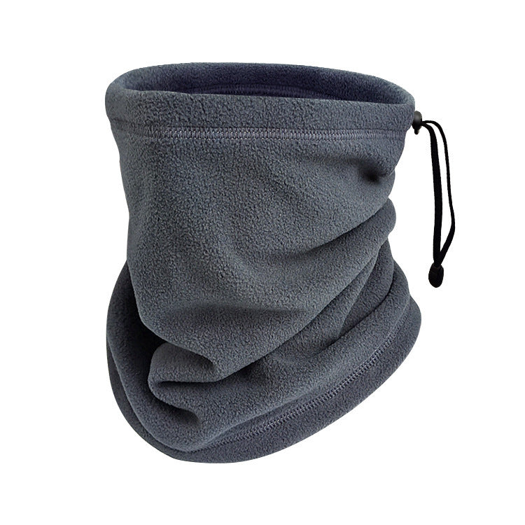 Bicycle Outdoor Cycling Warm Drawstring Rocking Fleece Neck Cover