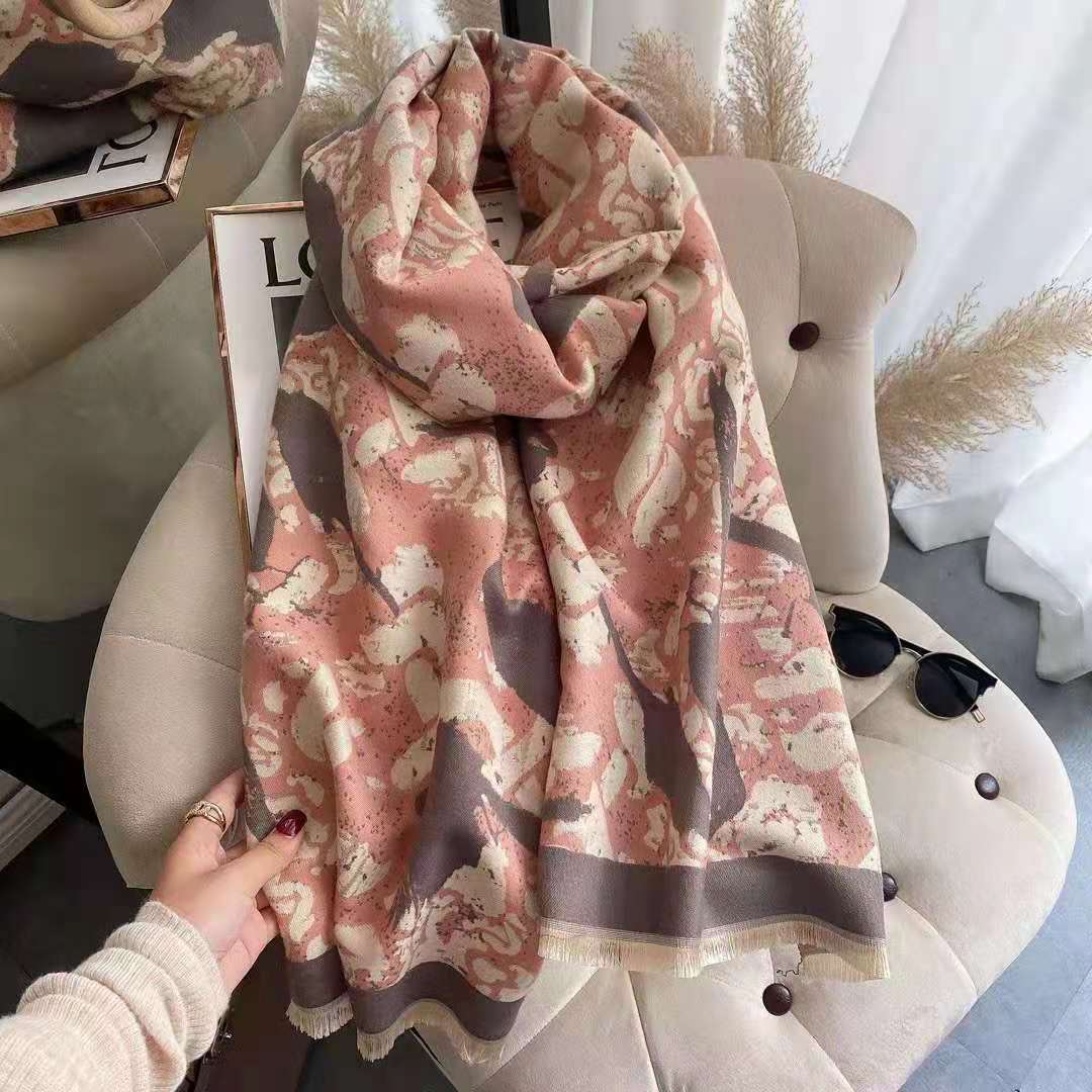 Autumn And Winter New Imitation Cashmere Shawl Scarf