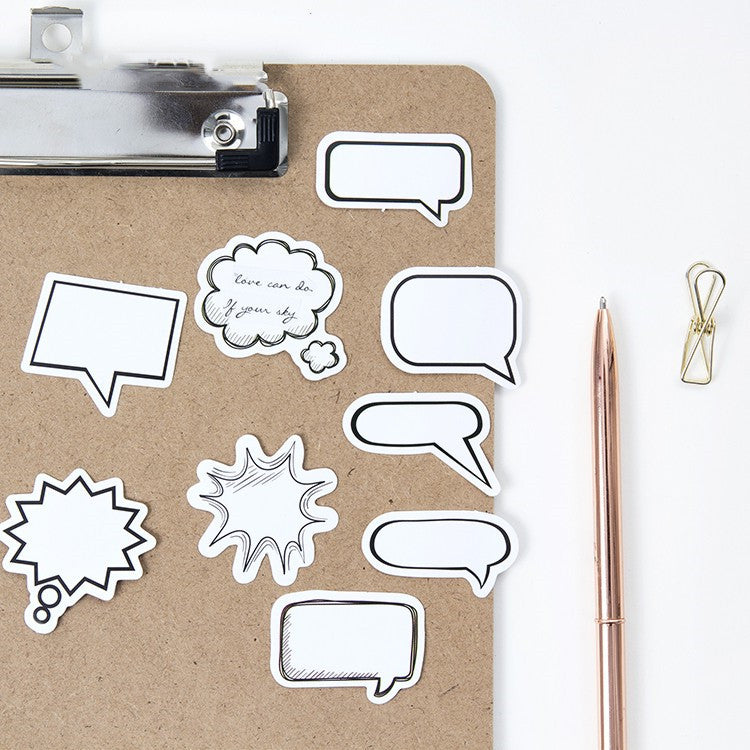 Momo Original Boxed Stickers Hand Account Dialog DIY Decoration Stickers
