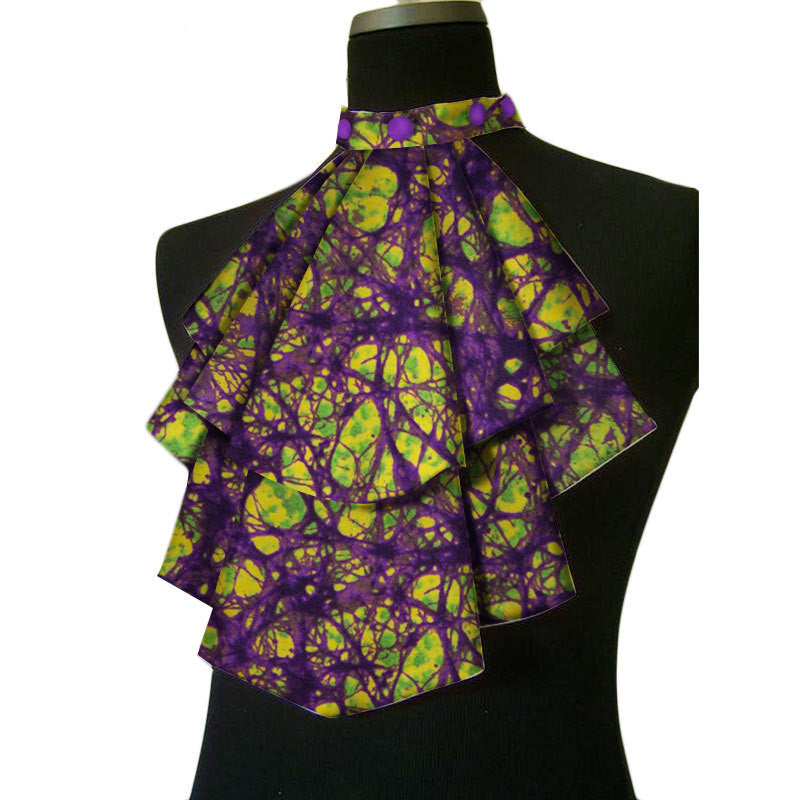African ethnic style bow tie