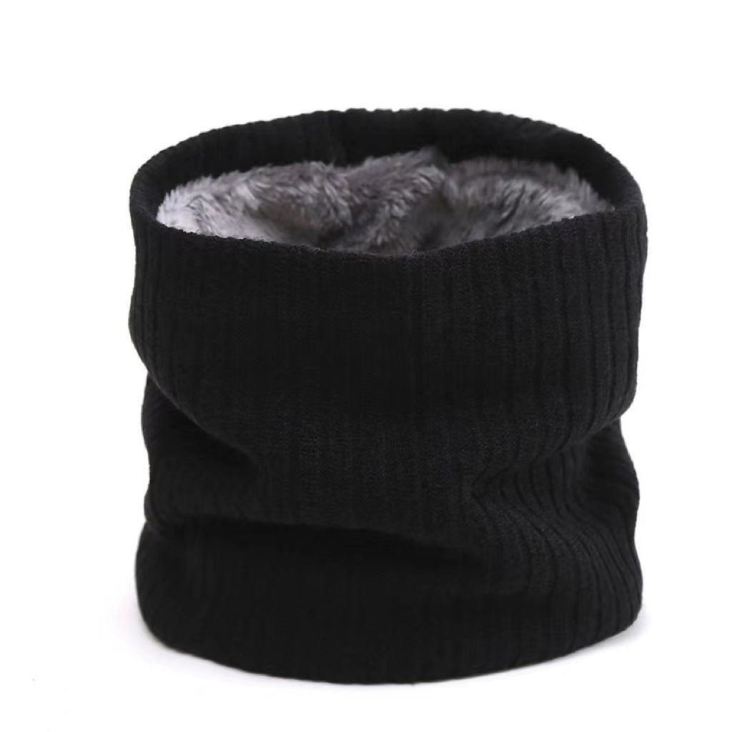 Neck Cover For Men And Women Lovers Monochrome Plush Warm Knitting