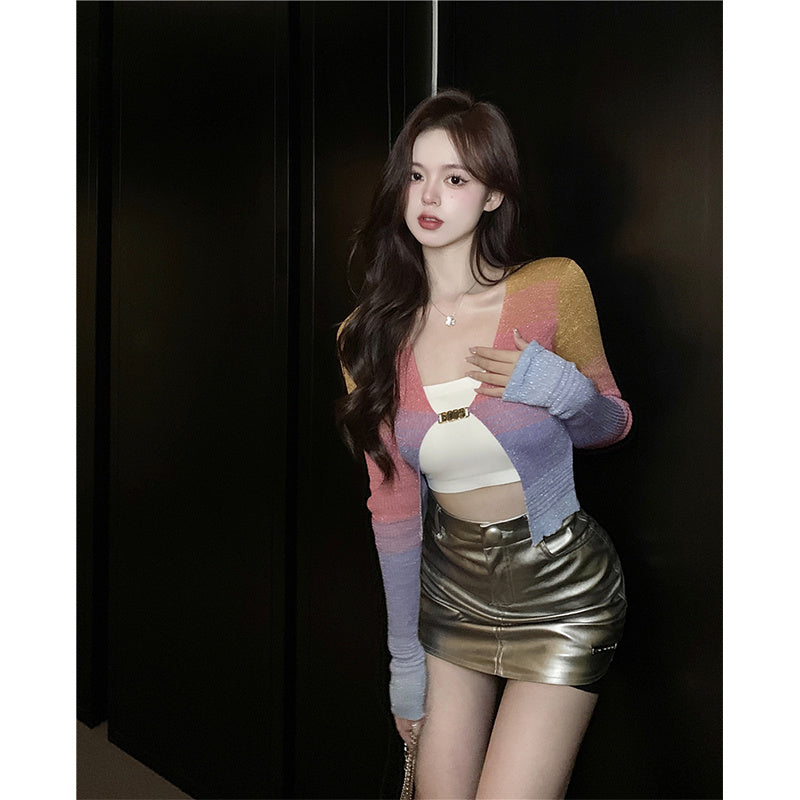Spicy Knit Sweater Women's Outer Sweater