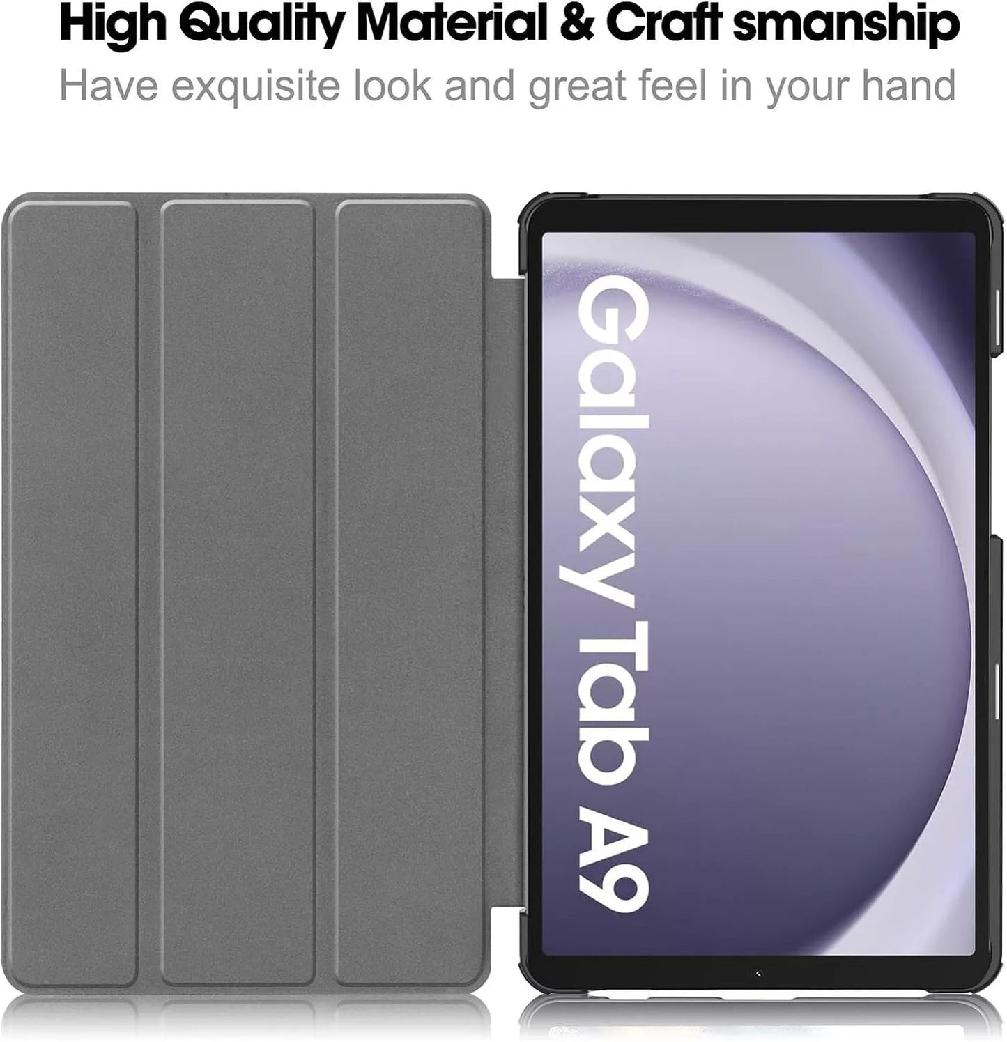 11in For Galaxy Tab A9 PLUS 2023 Leather Smart Cover Flip Tablet Case